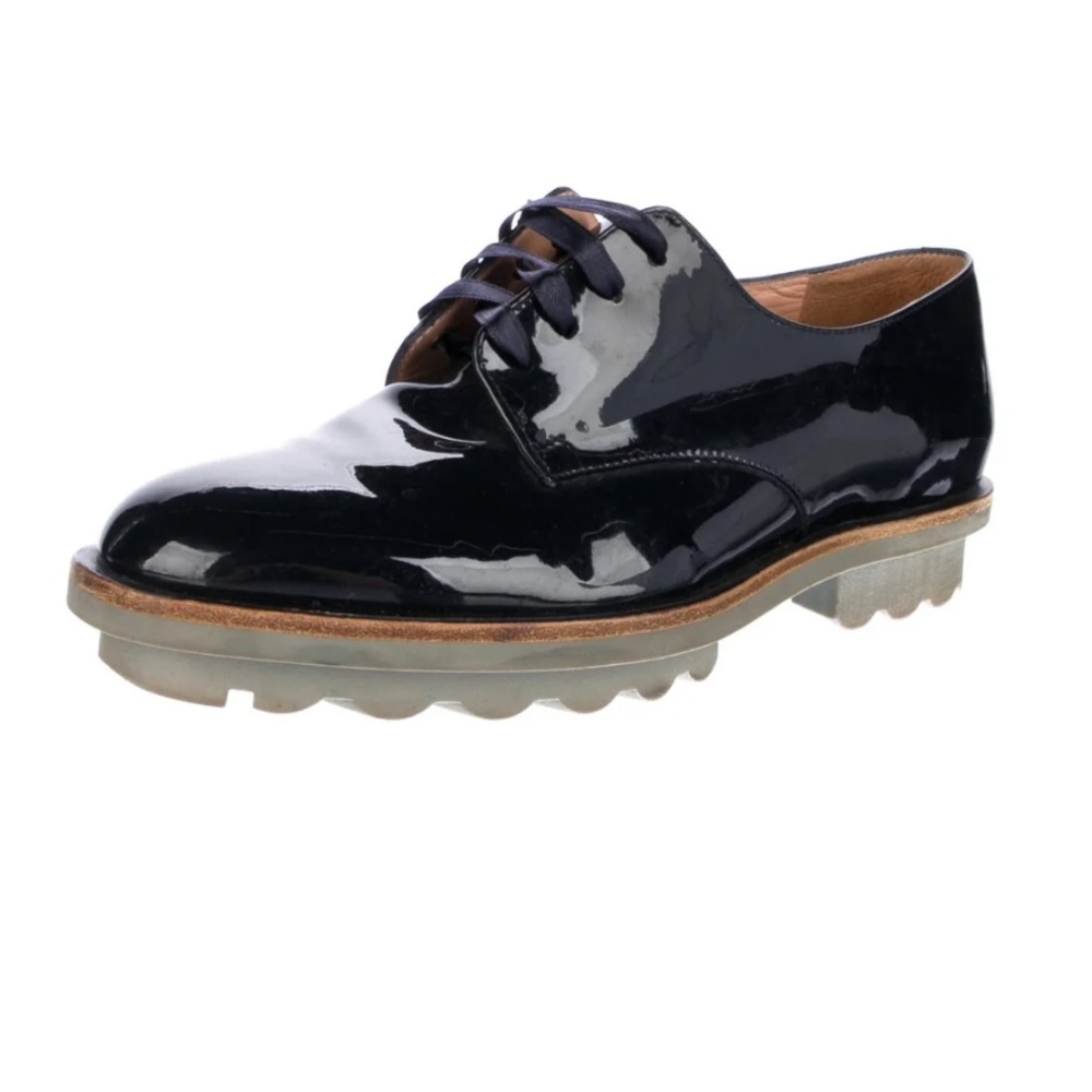 Robert Clergerie Patent Leather Oxford Shoes